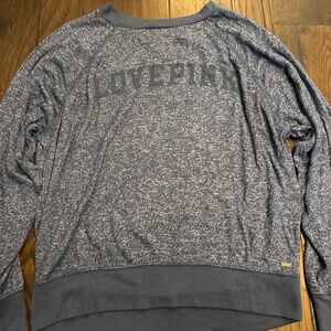 PINK soft blue sweater - Size X-Small